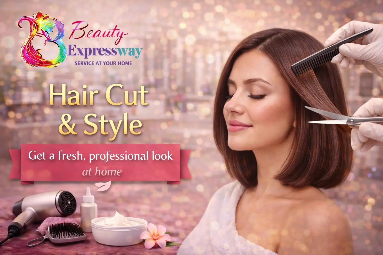 Hair Cut & Style Beauty Expressway