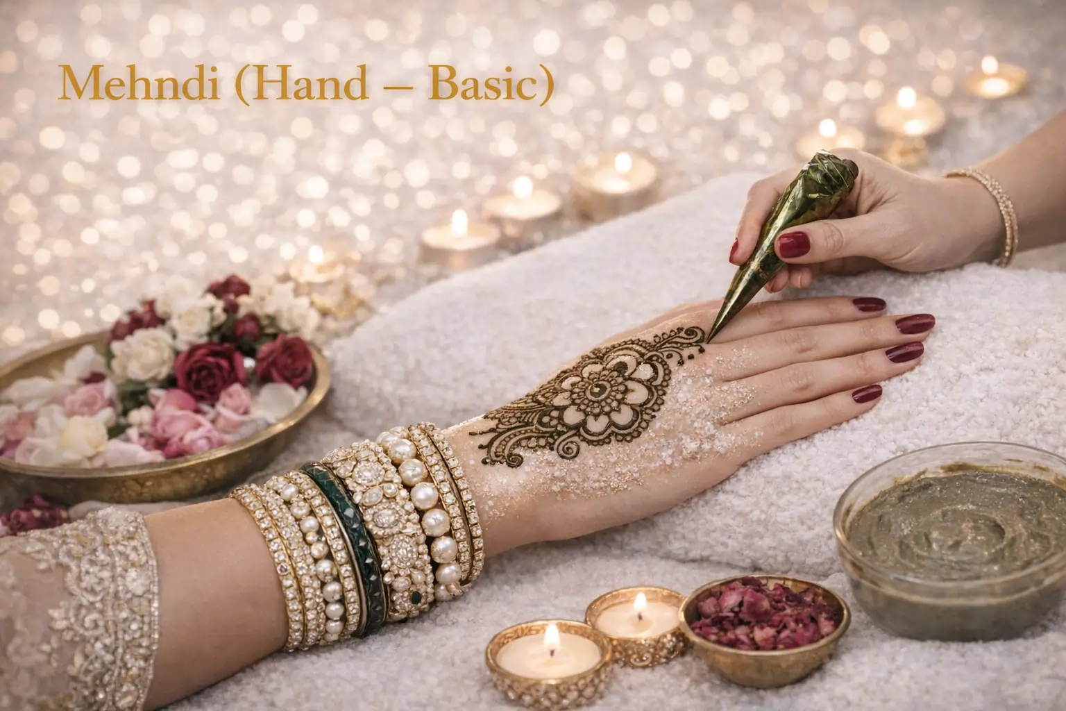 Mehndi (Hand – Basic)